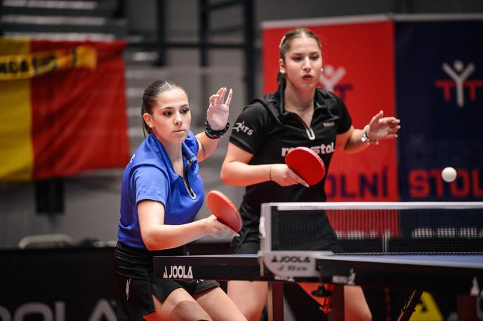 Sara Tokić | Sara Tokić je v paru z Romunko Bianco Mei Rosu osvojila bronasto kolajno. | Foto worldtabletennis.com