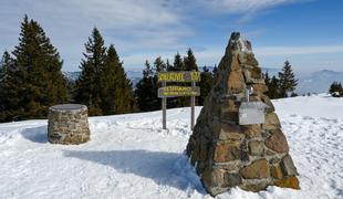 Zimski pohod s planote Golte na "vulkan" Smrekovec #video