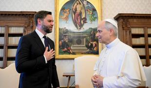 O tem sta na prvem srečanju govorila papež in JD Vance #video