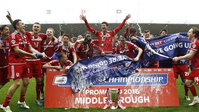 Middlesbrough po sedmih letih spet med elito
