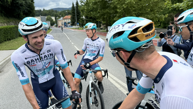 Nemec Phil Bauhaus ob velikem veselju izpostavil Mateja Mohoriča