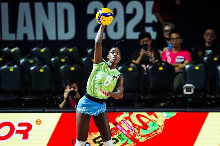 Fatoumatta Sillah je k zmagi prispevala 22 točk. | Foto: Volleyball World