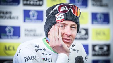 Tadej Pogačar po 55 kilometrih pekla: Na to nisem niti enkrat pomislil