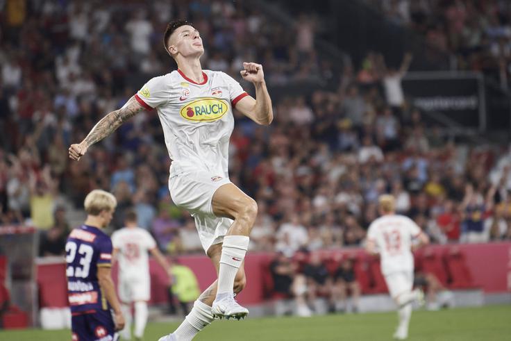 V tej sezoni je v vseh tekmovanjih prispeval za Salzburg 11 zadetkov in tri asistence. | Foto: AP / Guliverimage