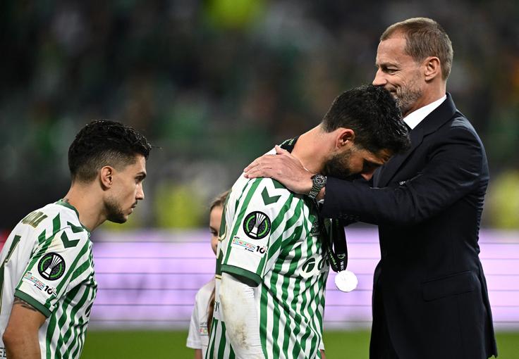 Betis iz Seville je prvi španski klub, ki je po "Zahovićevi" Valencii in letu 2001 izgubil finale evropskega tekmovanja.  | Foto: Reuters