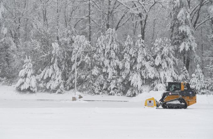 sneg ZDA, zima, tornado | Foto: Reuters