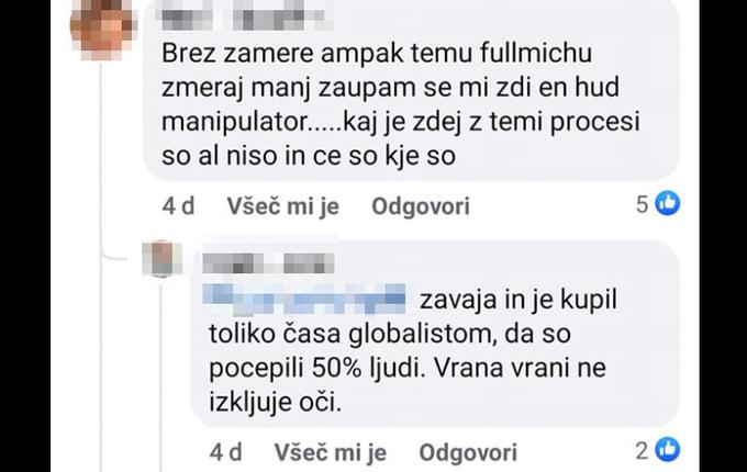Ker se ni zgodilo še nič, kar so napovedali Fuellmich in nekateri njegovi podporniki, tudi slovenski, se je tudi znotraj proticepilskega gibanja začel pojavljati skepticizem.  | Foto: Facebook