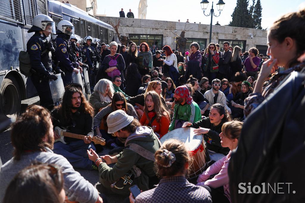 Atene protest