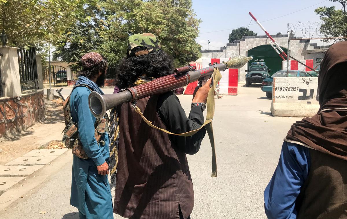 Talibani Kabul | Talibani so v Afganistanu ekspresno prevzeli oblast.  | Foto Reuters