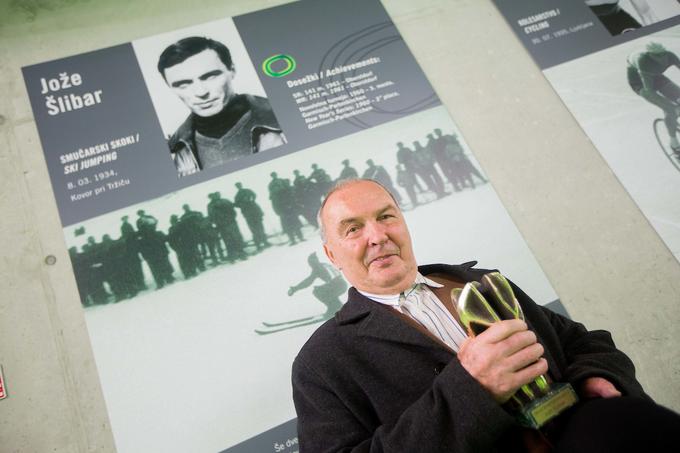 Leta 2012 je bil Šlibar sprejet v Hram slovenskih športnih junakov. | Foto: Vid Ponikvar