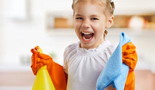 Spretnosti čiščenja, ki bi jih morali usvojiti otroci