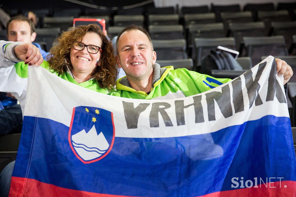 Slovenija Norveška navijači risi