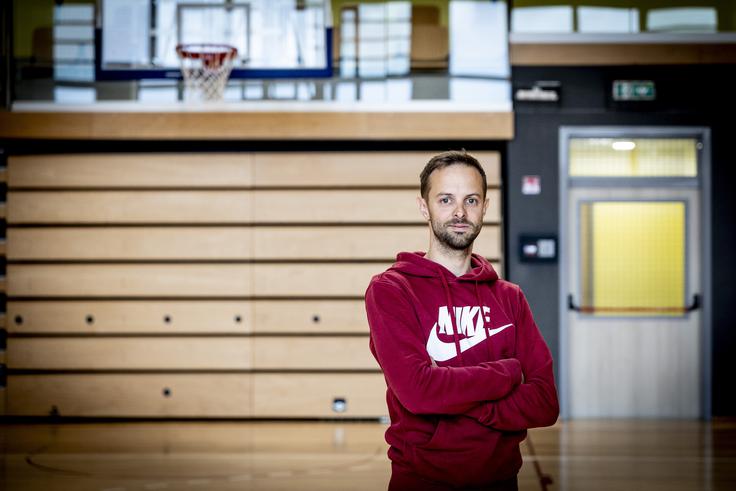 V delu kot učitelj športne vzgoje uživa. | Foto: Ana Kovač