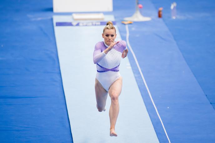 gimnastika, Teja Belak | Teja Belak je slavila v Kopru. | Foto Grega Valančič