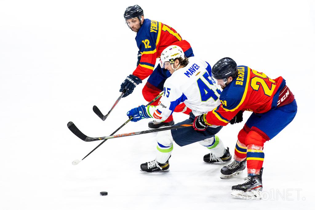 slovenska hokejska reprezentanca Romunija pripravljalni turnir Luka Maver