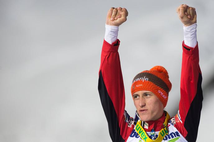 Peter Prevc 2013 | Peter Prevc je leta 2013 zablestel v Predazzu na nordijskem svetovnem prvenstvu in na obeh skakalnicah osvojil posamični medalji - bronasto na srednji in srebrno na veliki. | Foto Guliverimage