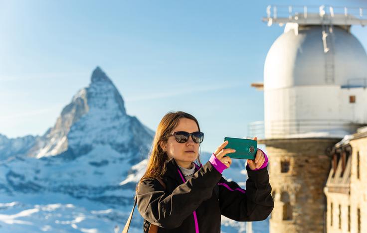 Švica, Matterhorn, selfie | Foto: Shutterstock