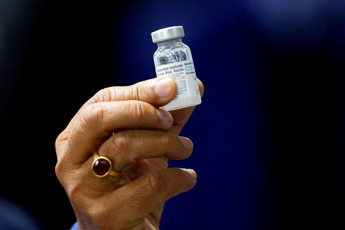 Covaxin | Cepivo je bilo izdelano v Indiji.  | Foto Reuters