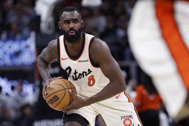 Tim Hardaway Jr. (Detroit) je proti Sacramentu dosegel 19 točk. Za tri točke je metal 4/11. | Foto: Reuters
