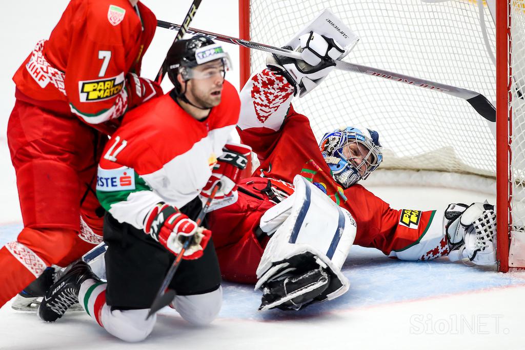 Belorusija Madžarska svetovno prvenstvo v hokeju 2019