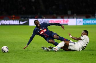 Hud udarec za PSG, popolne prevlade v Franciji je konec