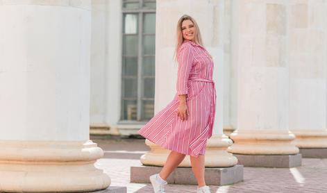 Poletni stil za ženske z oblinami: kroji, barve in triki, ki delujejo