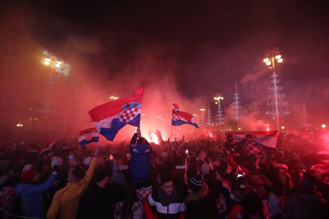 Zagreb v soboto zvečer. | Foto: AP / Guliverimage