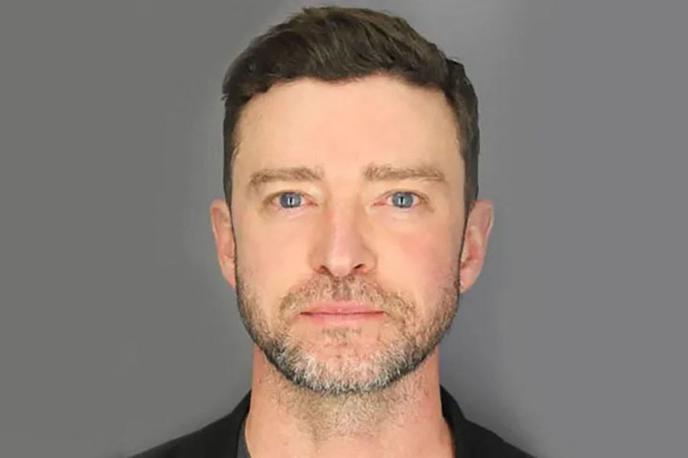 Timberlake | Policijska fotografija Justina Timberlaka v priporu | Foto Profimedia