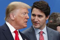 Donald Trump in Justin Trudeau