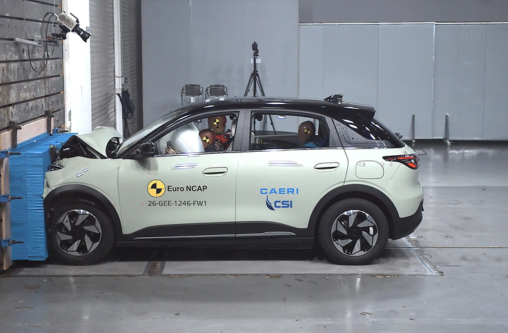 Geely E2 EuroNCAP | Foto: EuroNCAP