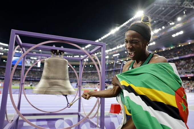 Thea Lafond, prva zlata olimpijka Dominike | Foto: Reuters