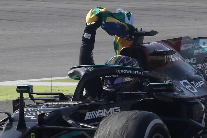 Lewis Hamilton | Lewis Hamilton je zmagal na dirki za VN Brazilije. | Foto Guliverimage