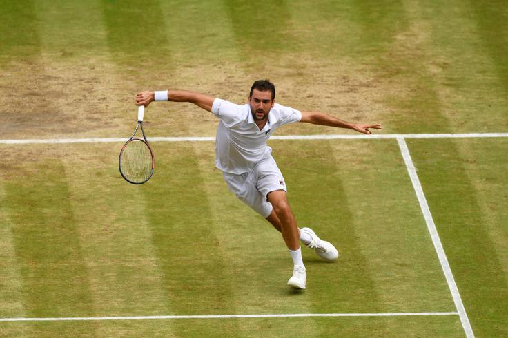 Marin Čilić je bil v finalu daleč od svoje najboljše igre. | Foto: Guliverimage/Getty Images