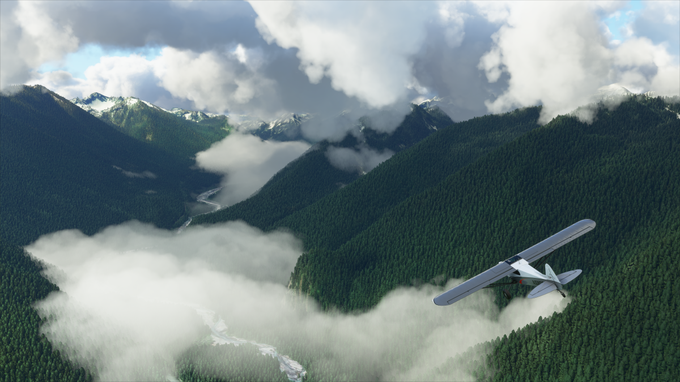 Zanimiv podatek: v igri Microsoft Flight Simulator je okrog 2 bilijona (2.000 milijard) dreves. | Foto: Microsoft