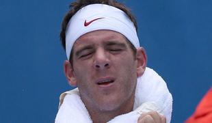 Juan Martin del Potro: Vseskozi me boli, včasih manj, včasih bolj