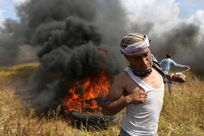 Spopadi ob izraelski meji | Foto Reuters