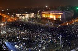 Protesti v Romuniji odnesli prvega ministra