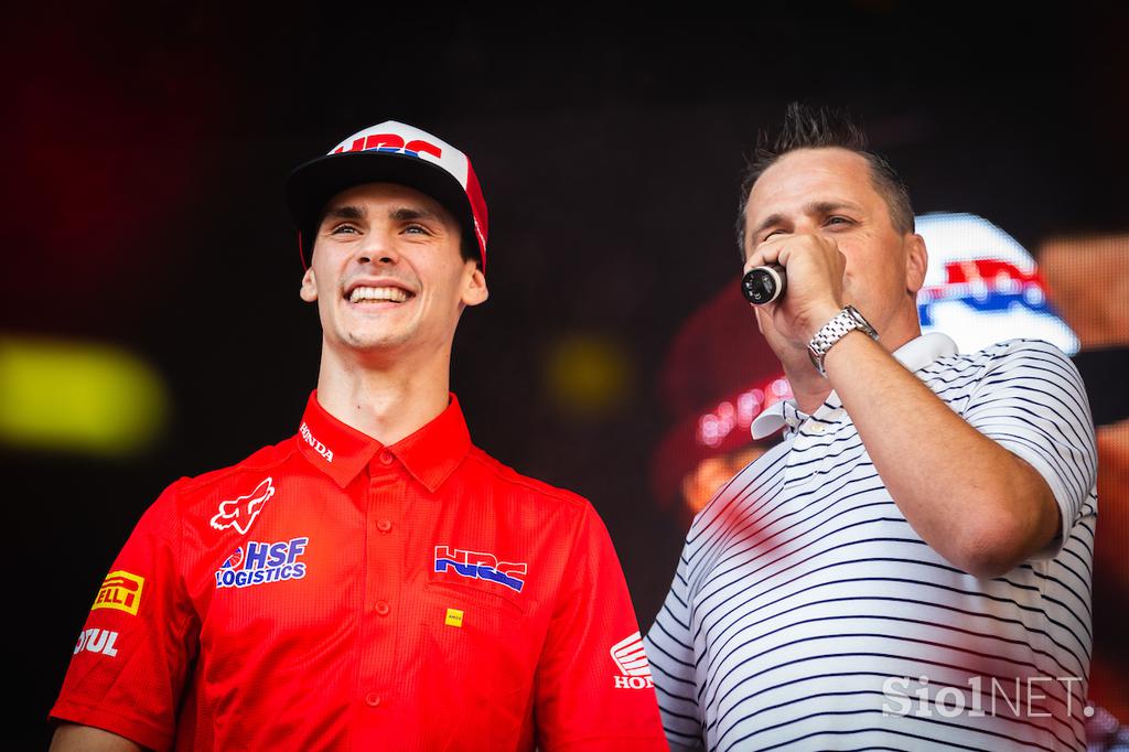 Tim Gajser sprejem