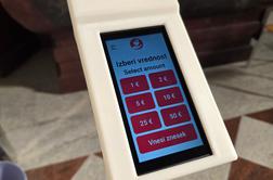 V še eni cerkvi v Sloveniji postavili POS terminal