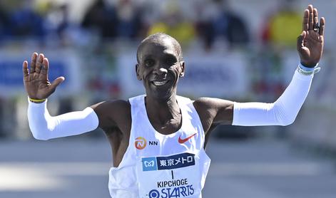 Kipchoge po nov svetovni rekord, debi nekdanjega nogometnega svetovnega prvaka