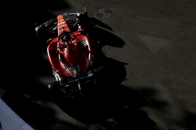 Baku Charles Leclerc Ferrari | Charles Leclerc bo 19-ič na prvem štartnem položaju. Ima pa le pet zmag. | Foto Reuters