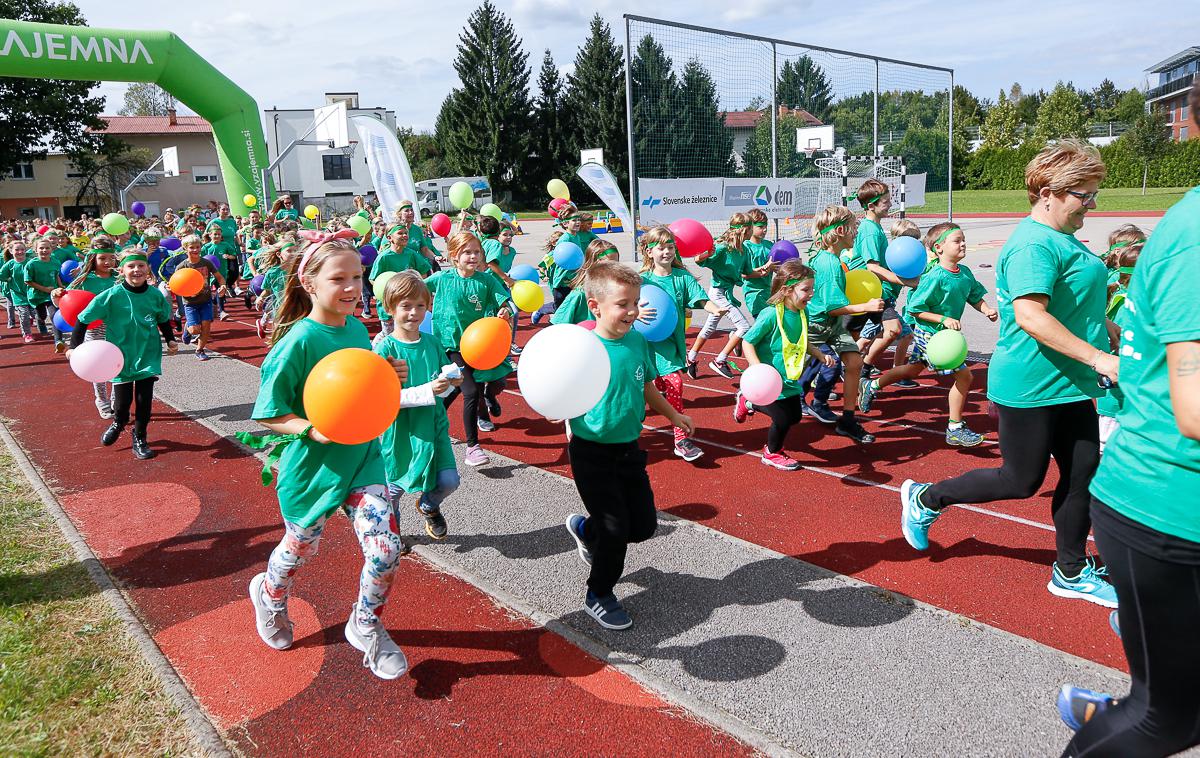 rekreacija tek otroci | Na teku, ki je potekal pod motom Začni mlad, tekmuj pošteno, je sodelovalo več kot 22.000 otrok. | Foto Peter Kastelic/AZS