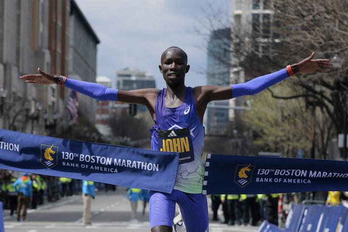 John Korir, 130. bostonski maraton | John Korir je izboljšal 15 let star rekord bostonskega maratona. | Foto Reuters