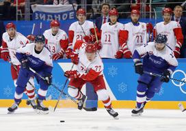hokej OI Rusija Slovaška