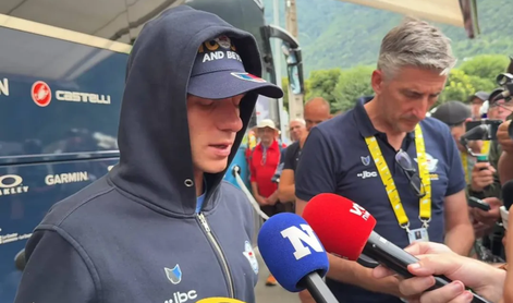 Po odstopu se je oglasil Remco Evenepoel: Starša sta na žalost izbrala najslabši možen dan #video