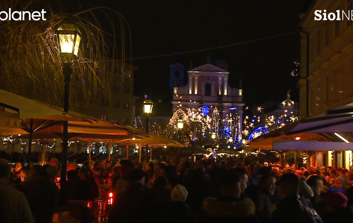 Novo leto v Ljubljani | Foto Planet TV