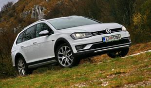 Volkswagen golf alltrack, tekma za univerzalnost s štirikolesnim pogonom in terenskim značajem