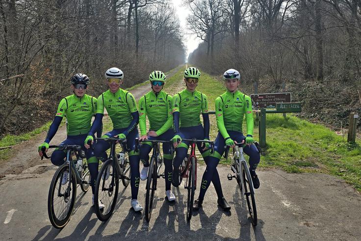 Mladince danes v Belgiji čaka prva dirka za pokal narodov E3 Saxo Classic (138,9 km). | Foto: Kolesarska zveza Slovenije