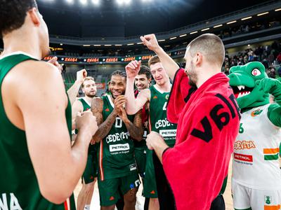 Cedevita Olimpija suvereno prek razglašenih Nemcev
