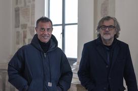 Sprejem filmskih zvezdnikov pri papežu Leonu XVI. v Vatikanu